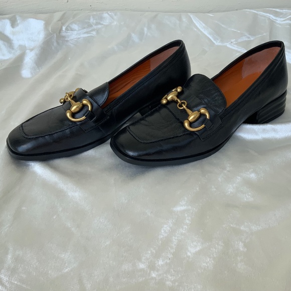 Saint G Shoes Saint G Jenny Black Leather Loafer Size 7 Poshmark